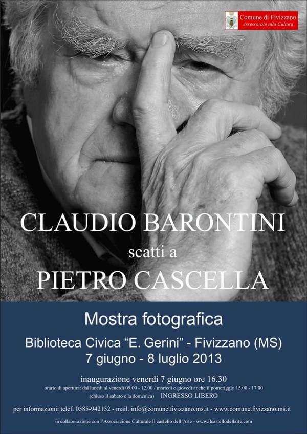 Claudio Barontini scatti a Pietro Cascella